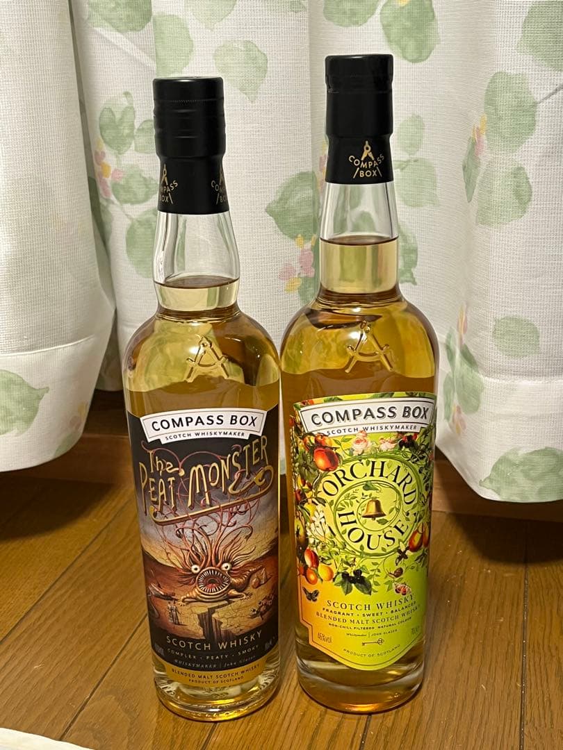 コンパスボックス オーチャードハウス＆ピートモンスター2本セット
