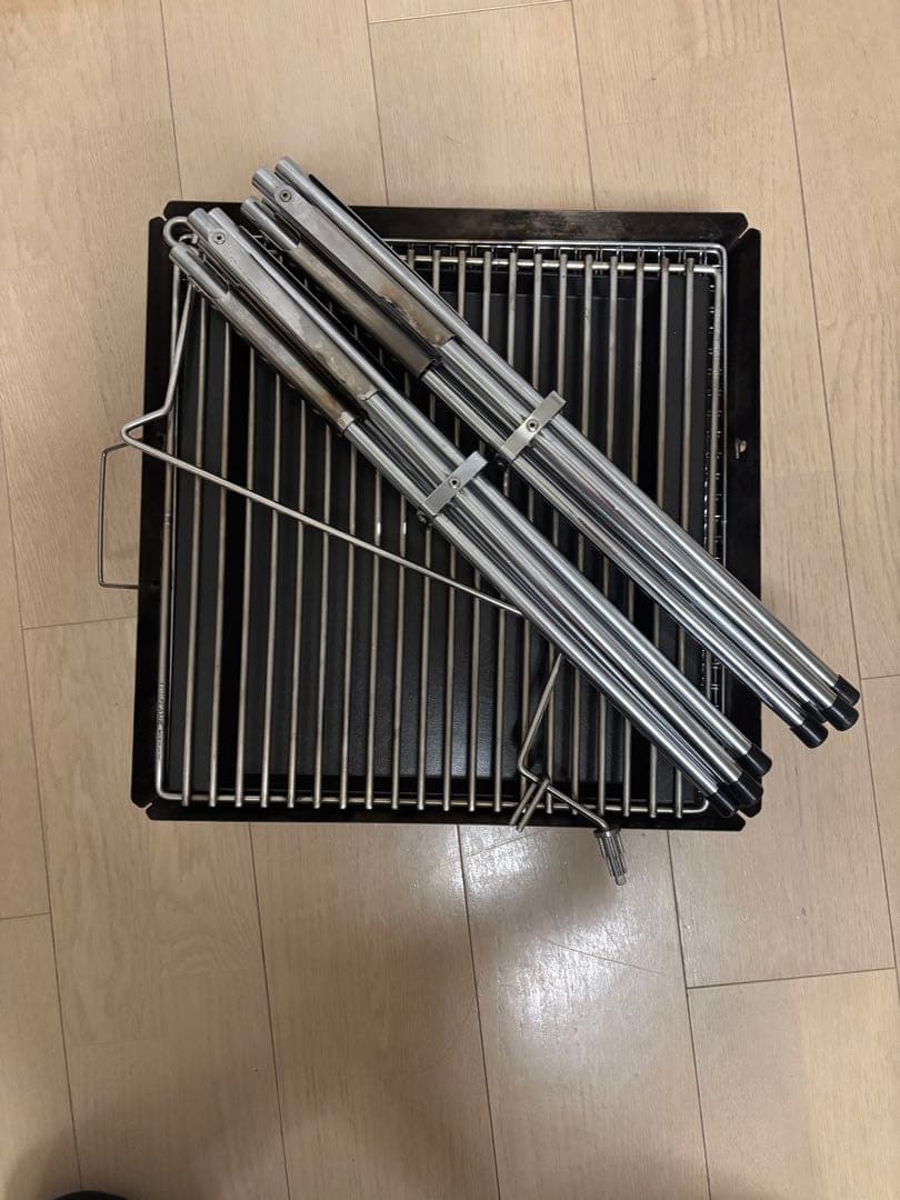 ファイアグリルセット(焚き火台2個＋オプションパーツ)