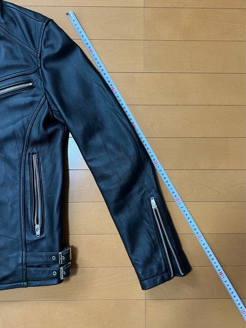 JACKROSE ジャックローズ シングルライダース 黒 羊革 サイズ3 - メルカリ