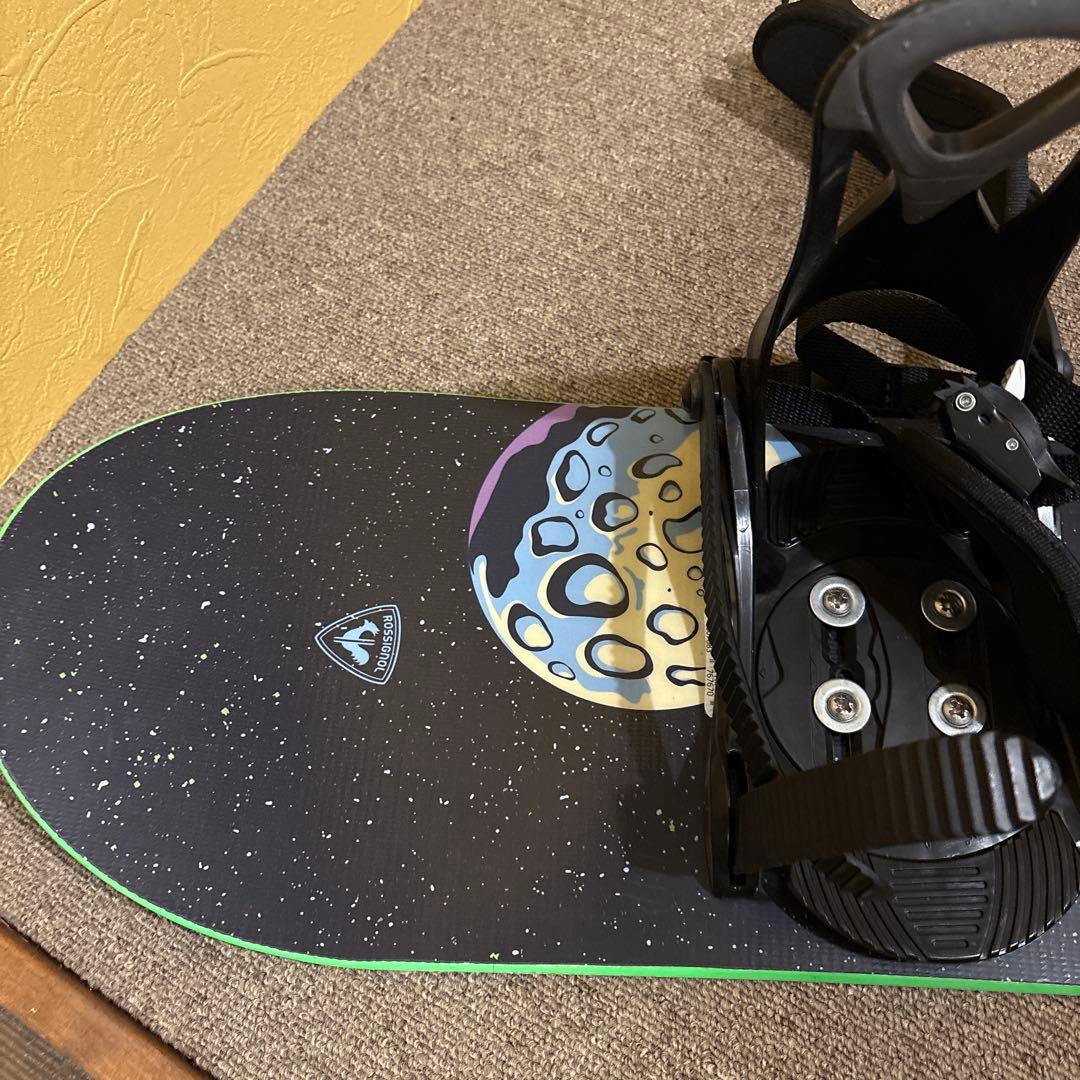 ROSSIGNOL子供用スノーボードセットブーツ&ビンディング付き100cm