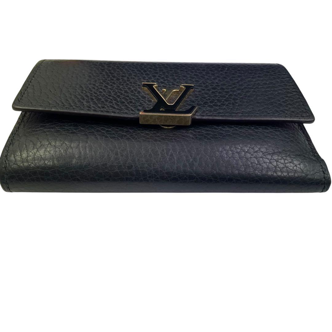 LOUIS VUITTONルイヴィトン ポルトフォイユ カプシーヌ 三つ折り財布