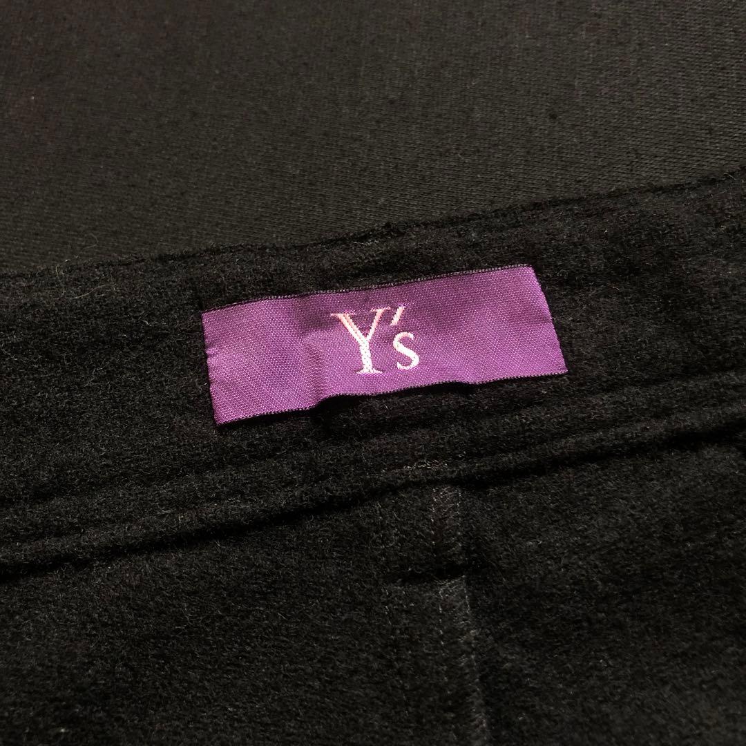 Y's PINK ウール サルエル パンツ ワイズ ピンク ヨウジヤマモト 黒