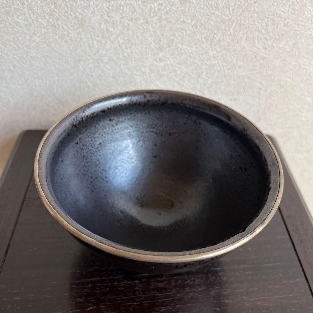 天目台 油滴天目 茶碗 セット 香舟