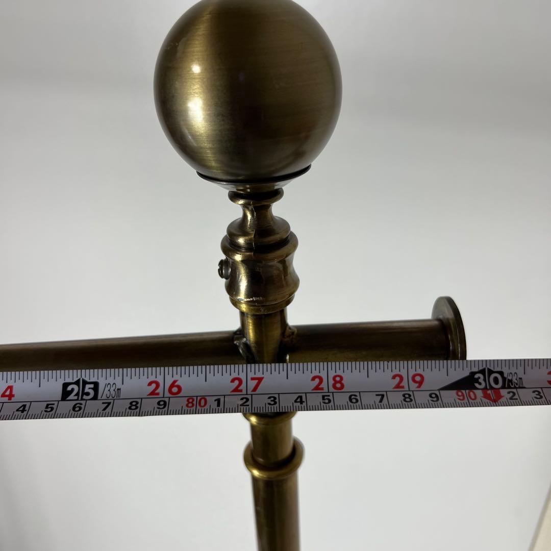 ② アンティーク ゴールド ハンガーラック ビンテージ アイアン 幅90cm