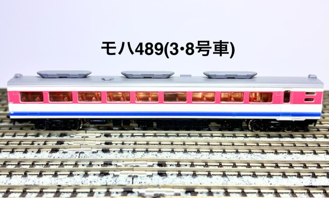 ＊絶版 希少モデル＊『489系 白山 9両フル編成』室内灯・TNカプラー装備