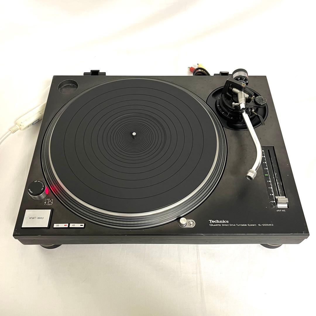 Technics SL-1200MK3 ターンテーブル レコードプレーヤー 中古品】Technics/ターンテーブル/SL-1200MK3(ブラック) -DJ機材