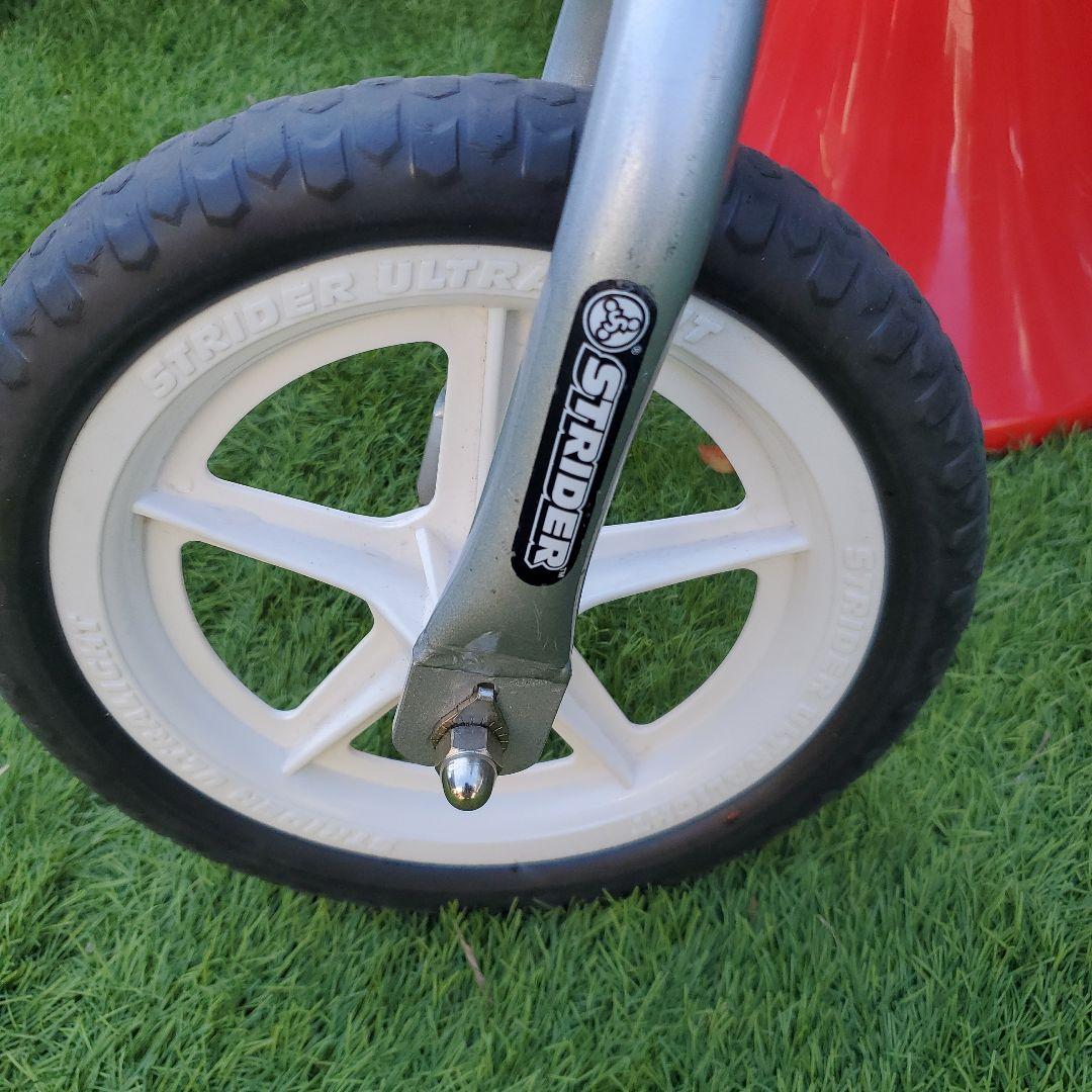 動作良好】STRIDER PROバランスバイク 12インチ シルバー - メルカリ