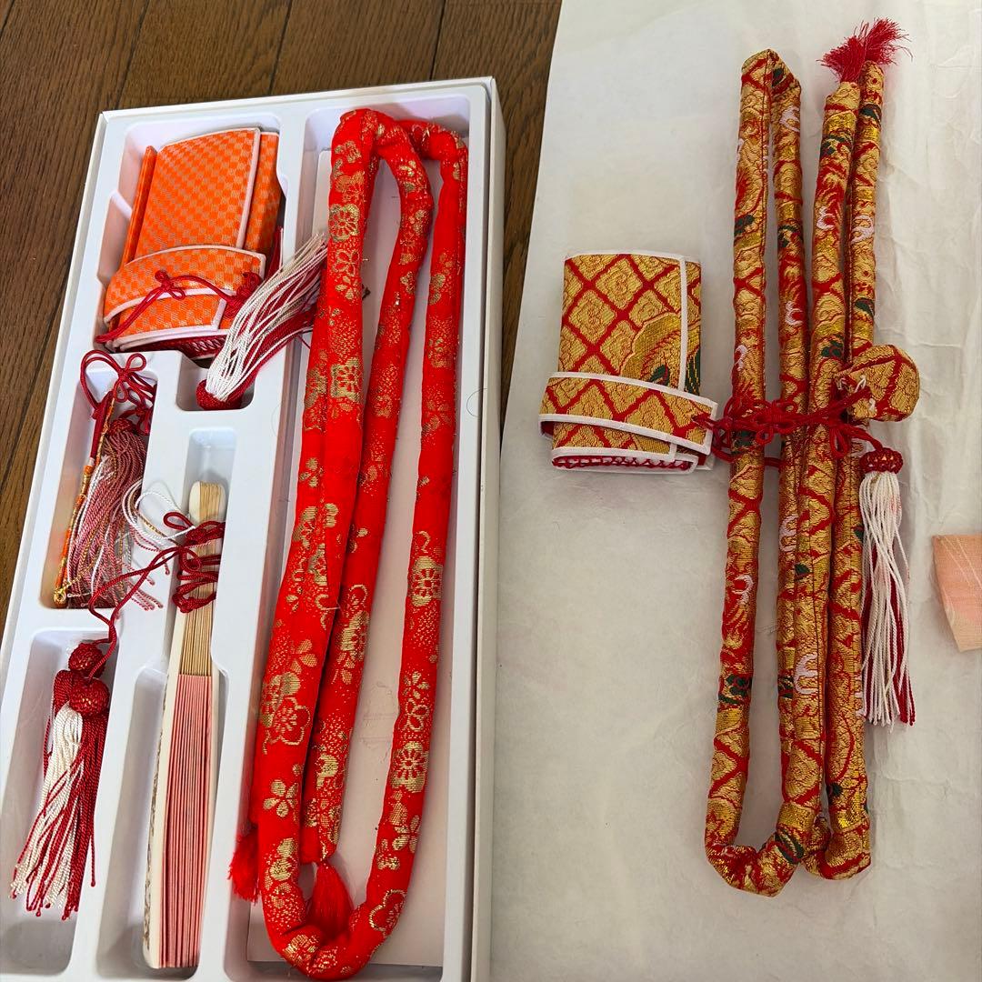 七五三着物　草履、バッグ込みフルセット　７歳