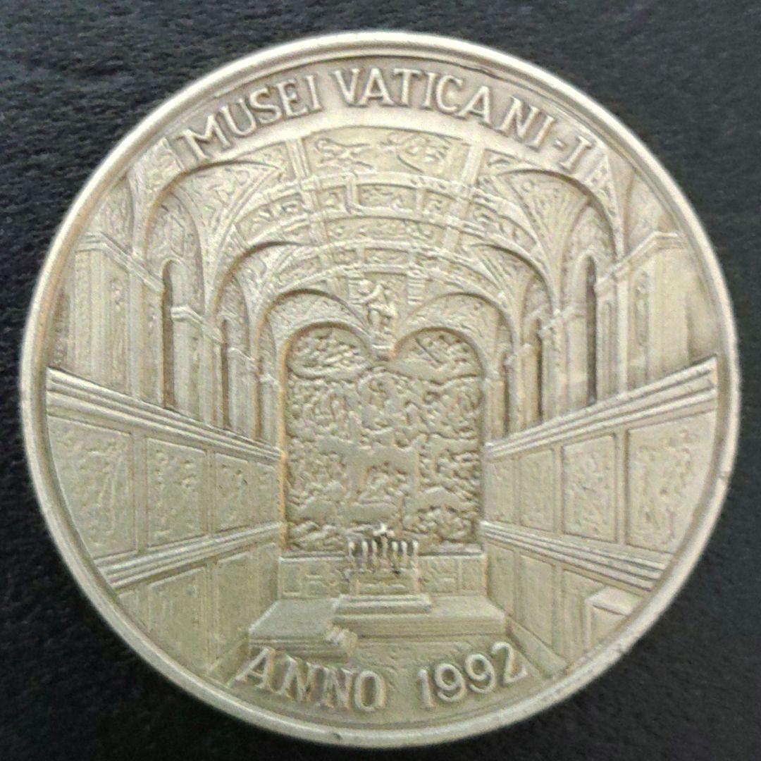 バチカン】92年バチカン博物館ミケランジェロシルバーメダル