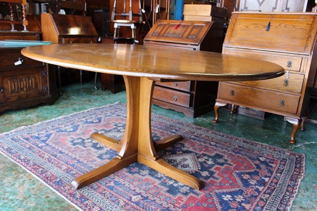 【シシャモ】アーコールのダイニングテーブル①（テーブル部分）