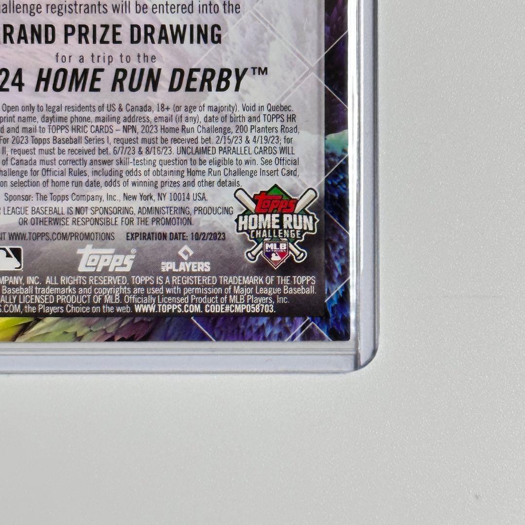 フリオ・ロドリゲス 2023 Topps 2024年 ホームランチャレンジカード