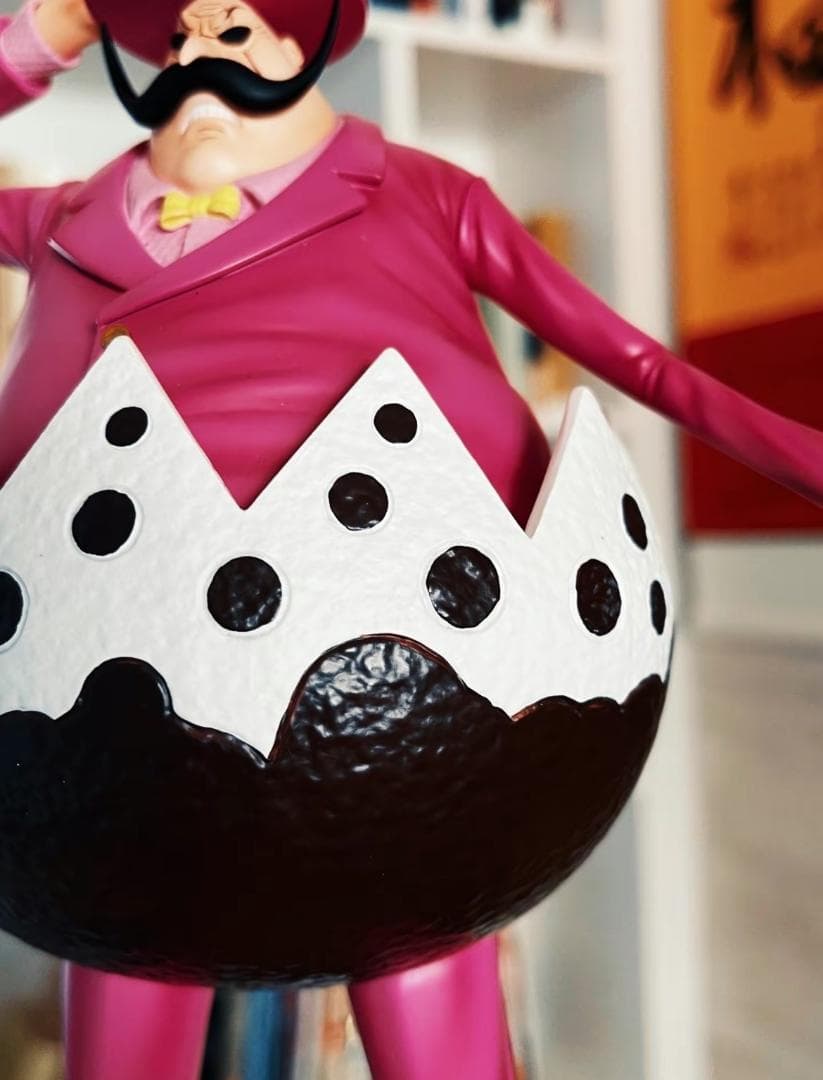 ワンピース Black タマゴ男爵 ガレージキット ガレキ スタチューフィギュア