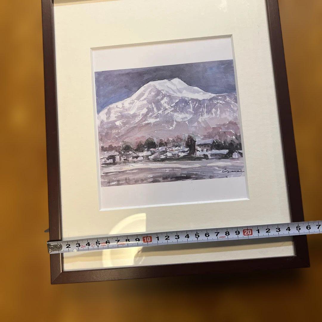 アクメファニチャー　絵画　山　風景　オシャレ