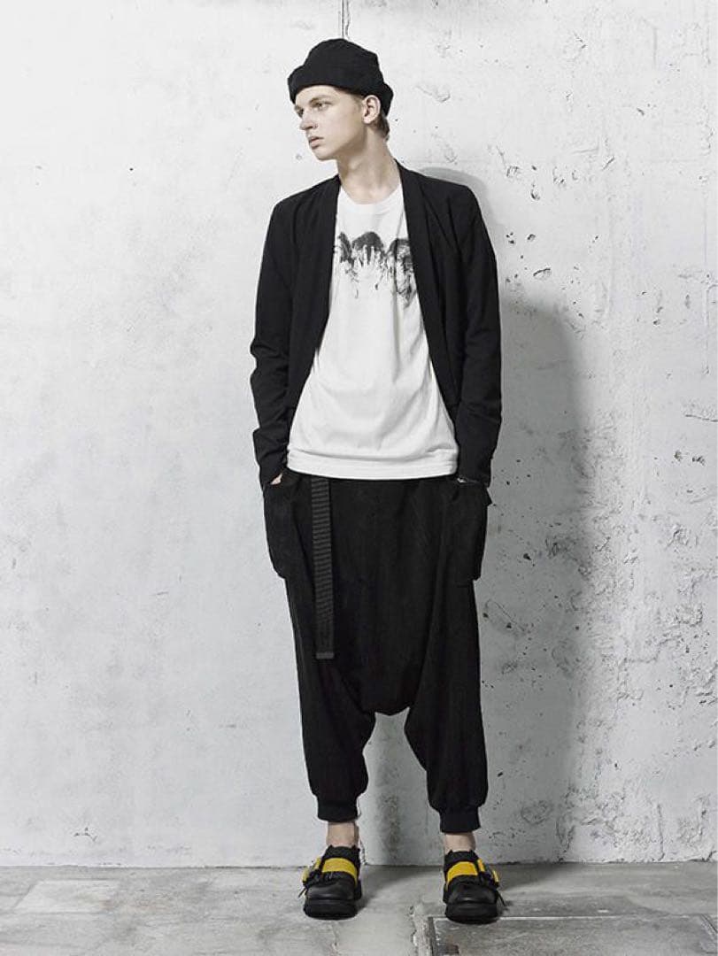 値下げ明日までThe viridi-anne ランダムストライプサルエルパンツ