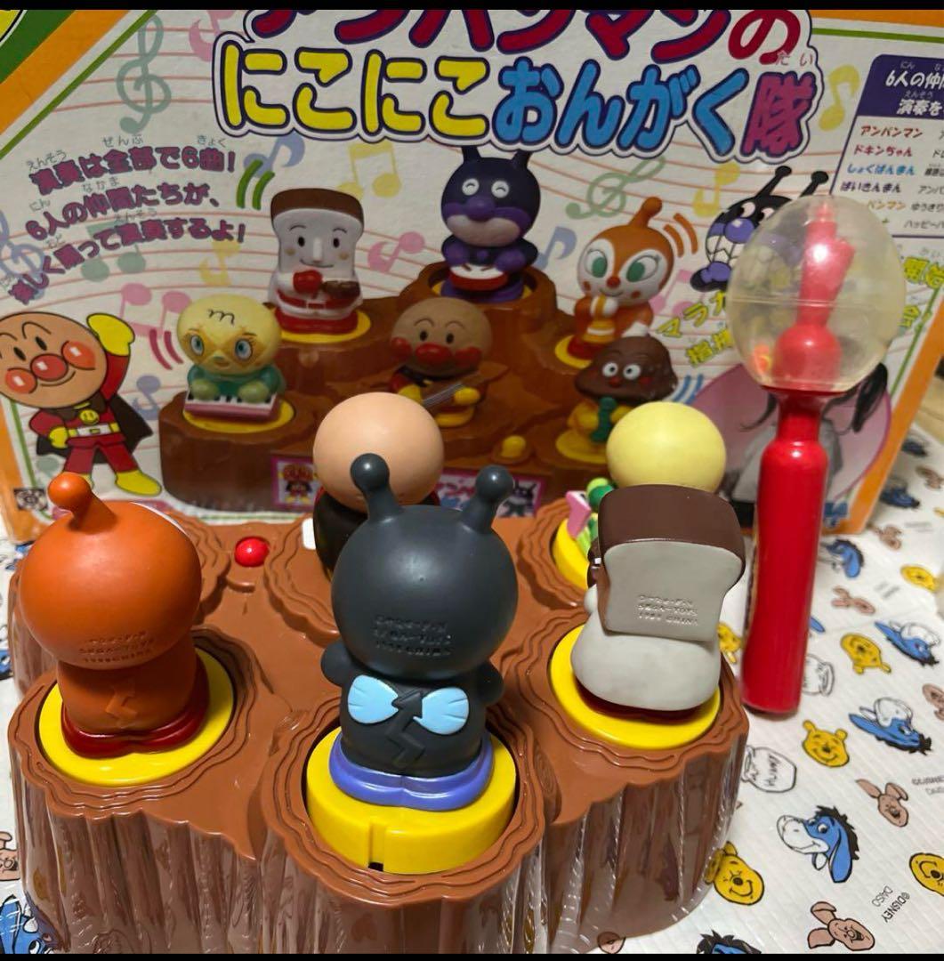 絶版品激レア★入手困難★ アンパンマンのにこにこおんがく隊　値段交渉受付ます！