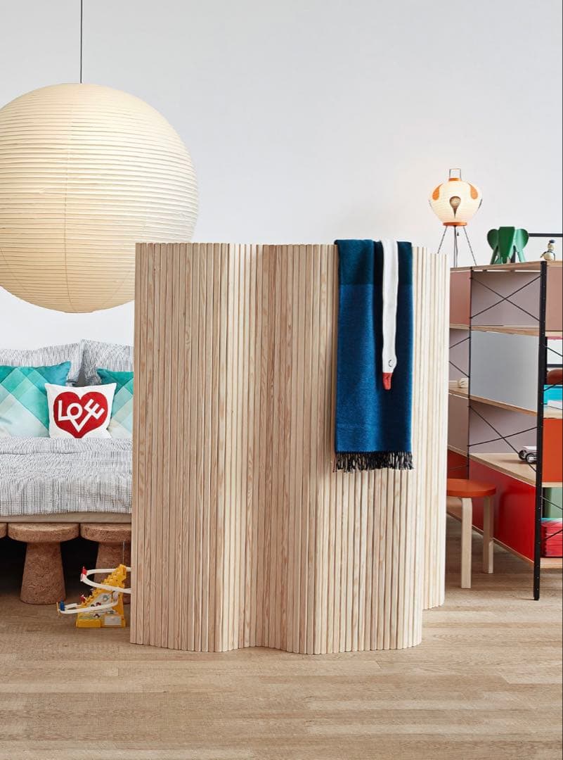 1/5まで Artek風ウッドパーテーション 180×250cm aalto