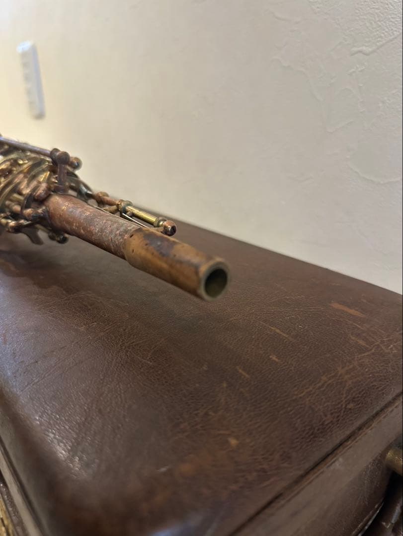 SPLENDOR 型番不明 ソプラノ サックス 管楽器 ジャンク