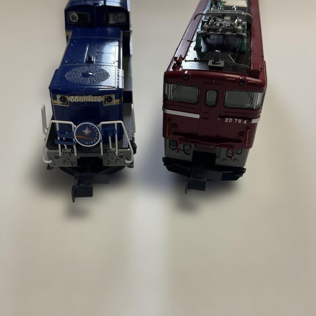 KATO DD51 後期　耐寒形　北斗星　ED79 シングルアーム　パンタグラフ