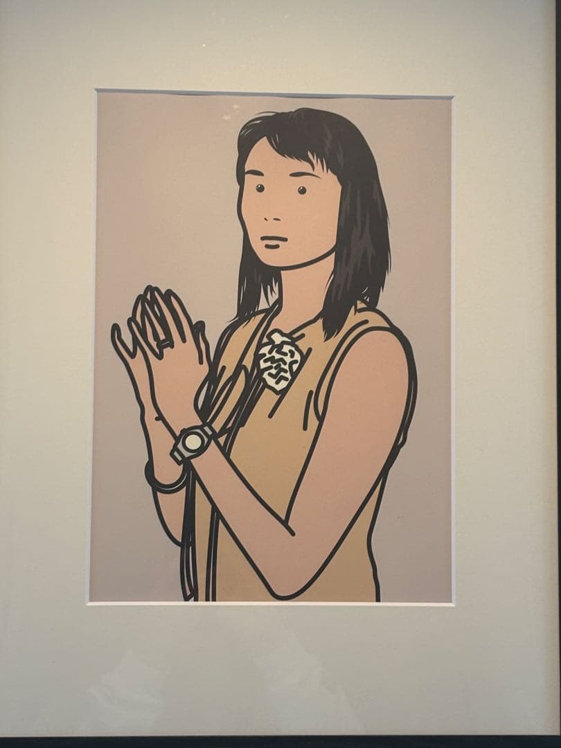 ジュリアンオピー 版画 額入 限定250 KYNE 村上隆 ソフ