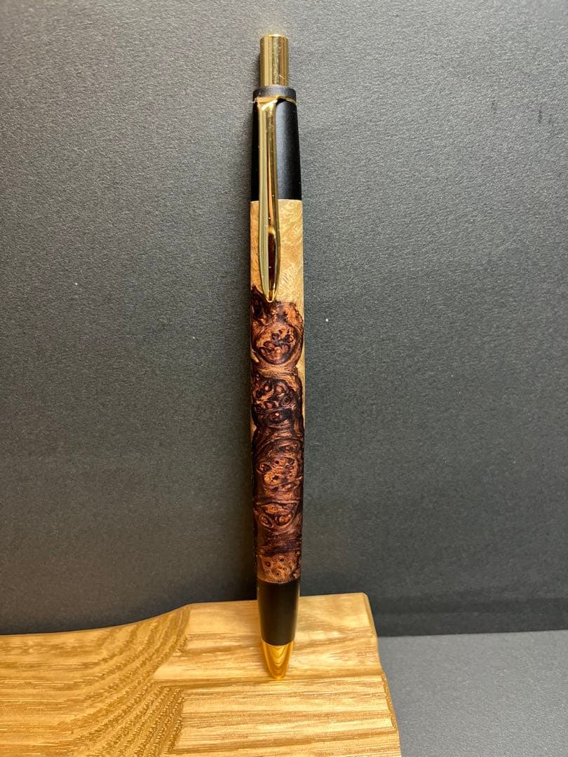 極美品】ホンジュラスローズウッド瘤 源平 シャーペン