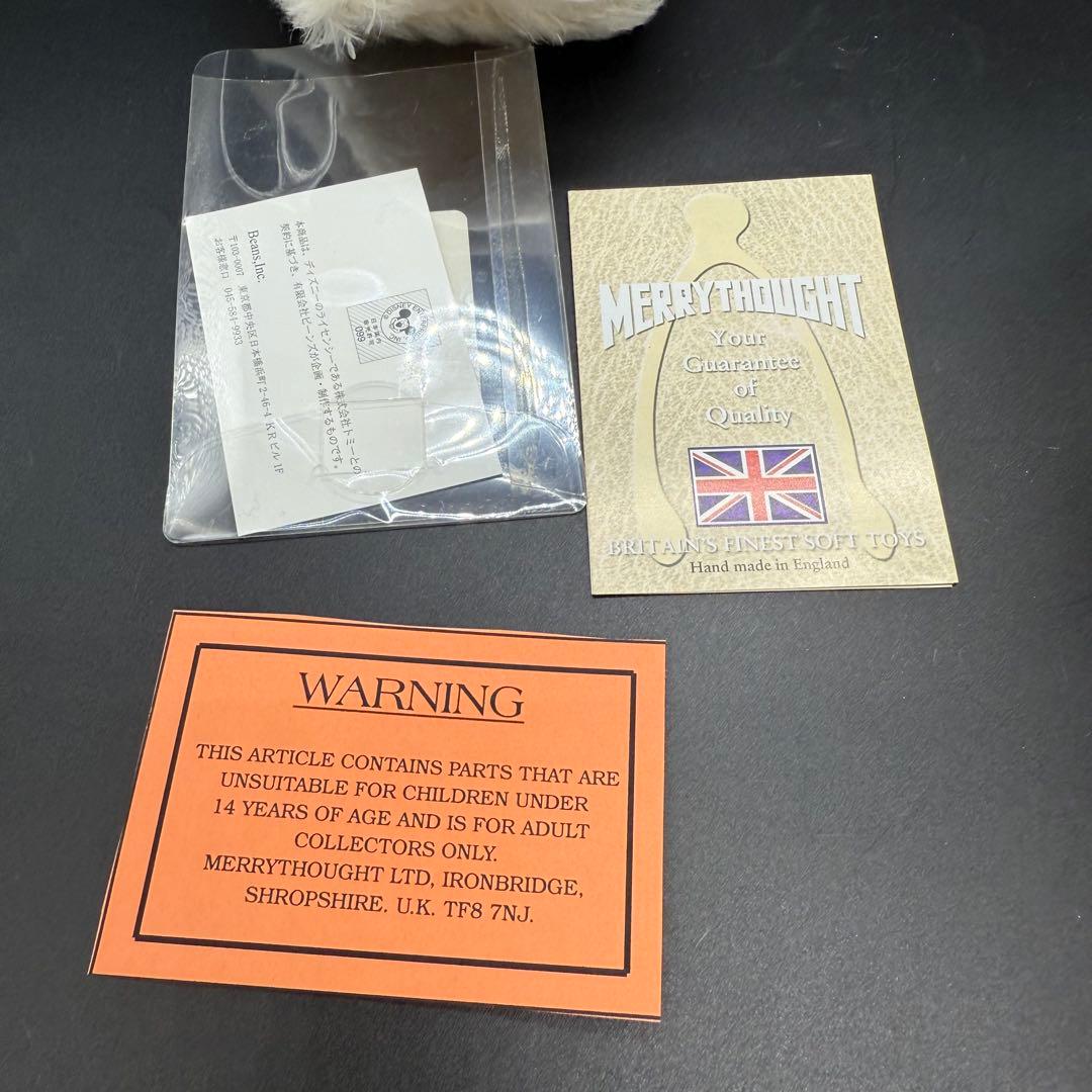 MERRYTHOUGHT テディベア チーキー ドナルドダック