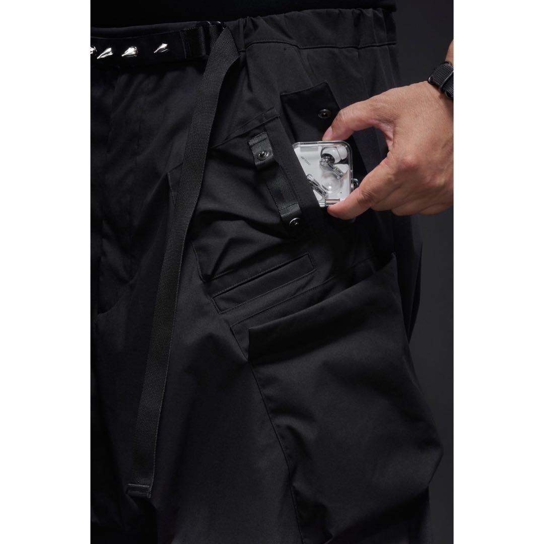 ACRONYM サルエルパンツ XS 黒