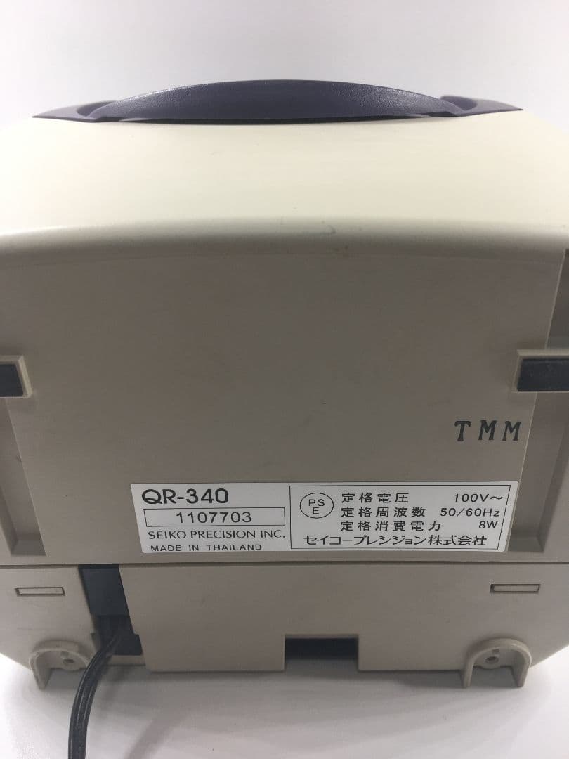 セイコー SEIKO QR-340 タイムレコーダー（タイムカード）