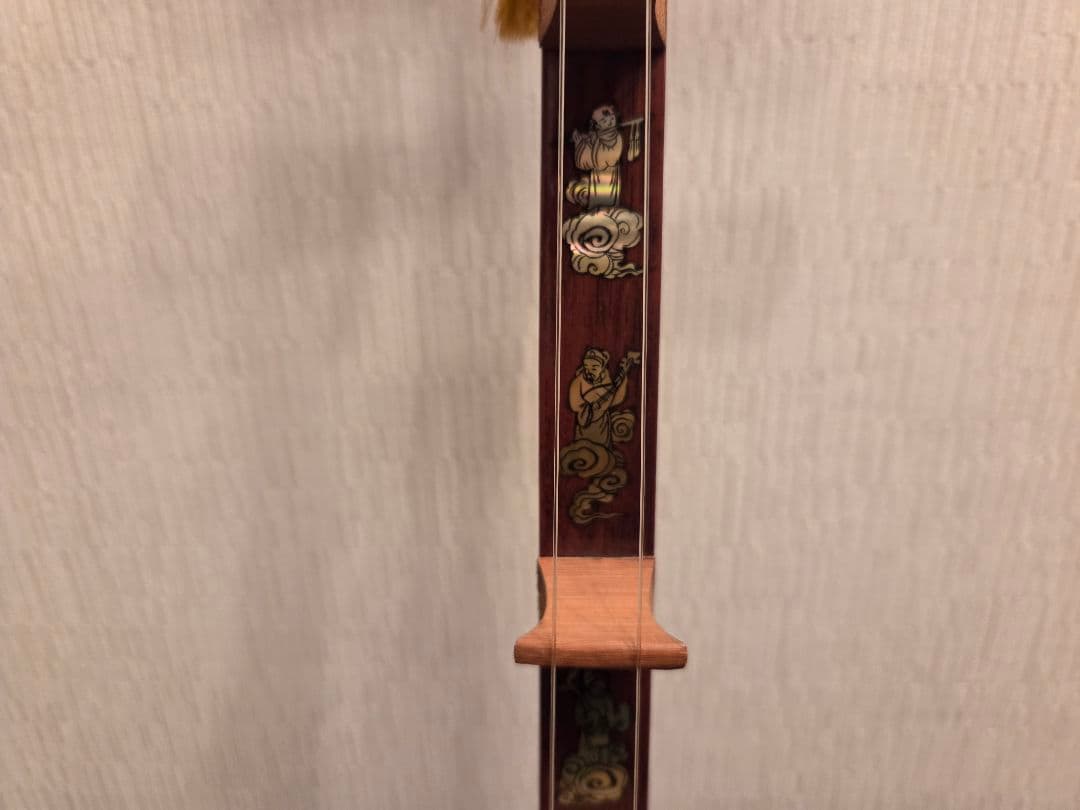 ダン・グエット ベトナム 弦楽器 民族楽器 二弦 月琴 楽器・機材