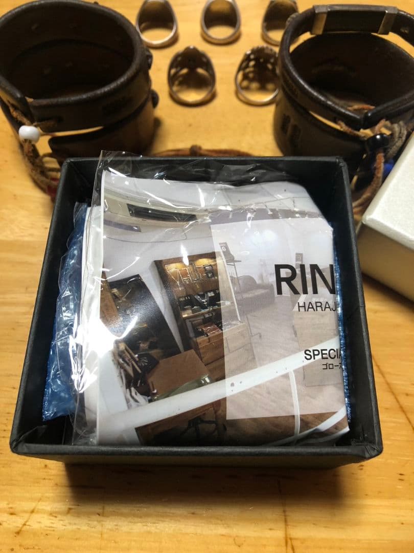 ゴローズ熊の手リング19号中古未使用