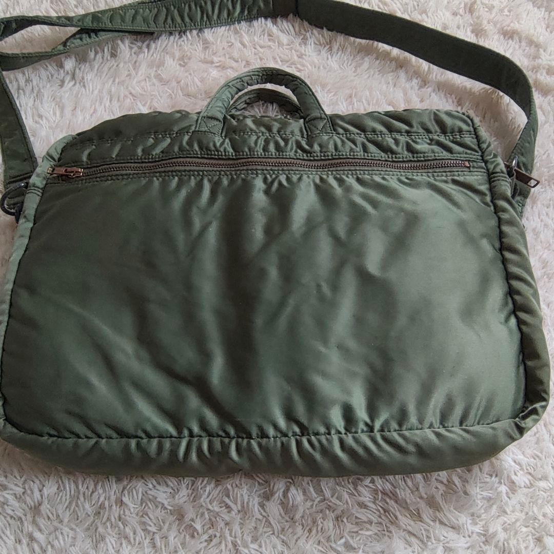 PORTER/ポーター タンカー 2WAY ブリーフケース セージグリーン