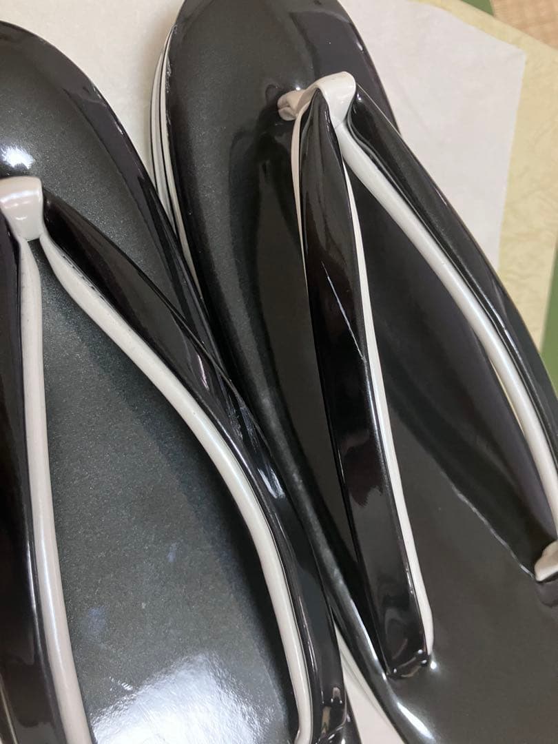 《振袖用》 7cm厚底 草履バック モノトーン