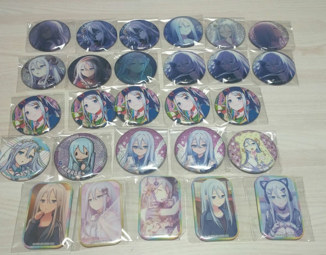 宵崎奏 缶バ グリ缶 15c 27個まとめ売りプロセカ 宵崎奏 缶バッジ