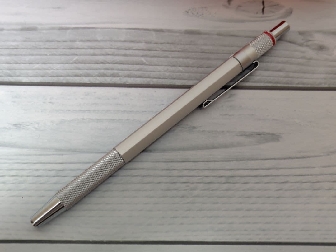 Rotring 600 2.0mm 芯ホルダー シルバー ROTRING/ロットリング】600