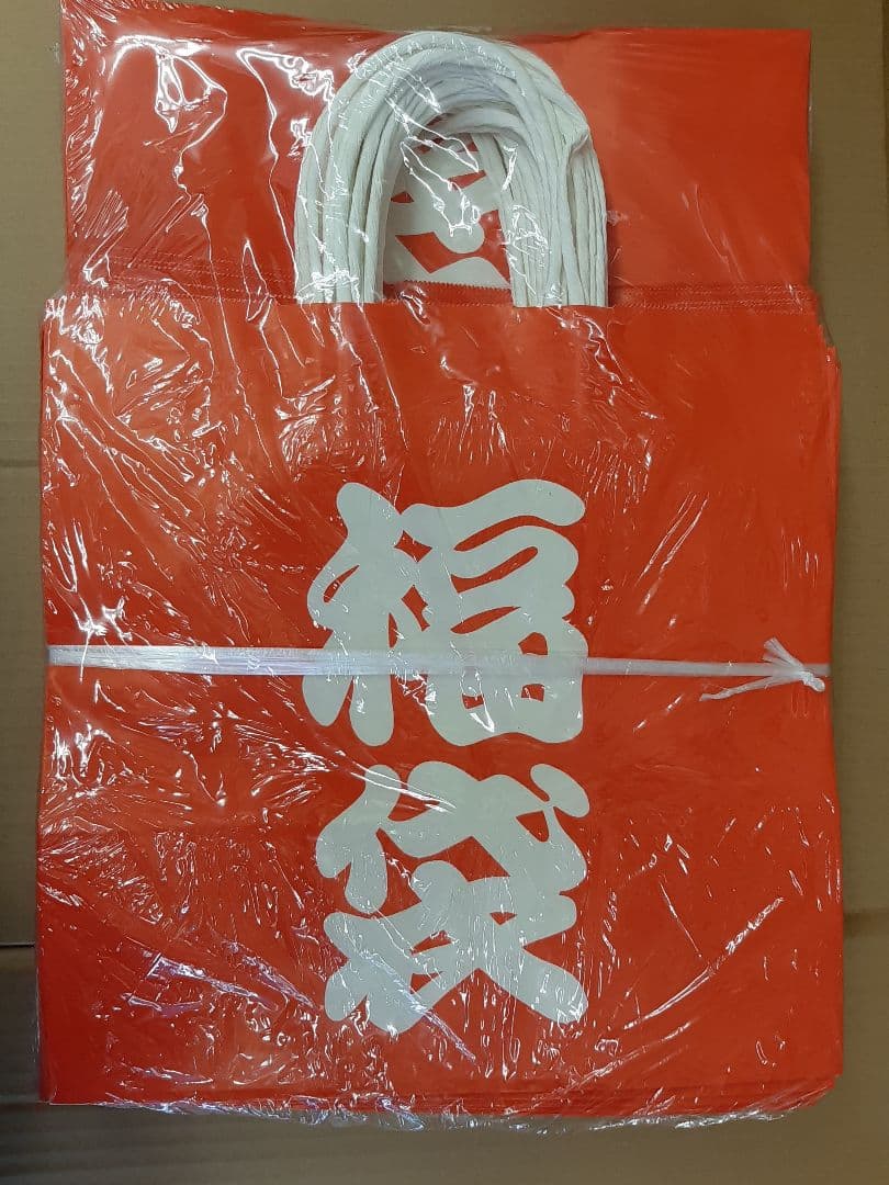 手提紙袋【福袋】福袋用 紙袋 店舗用品 年末年始 おたのしみ袋 文房具