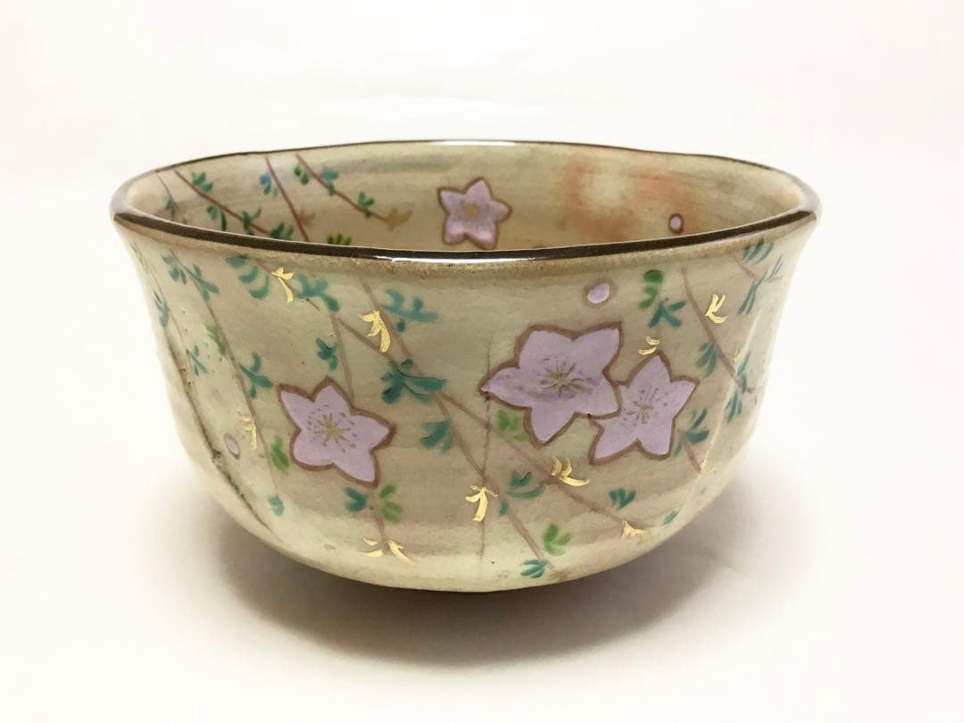 茶道具 古物品 茶碗 桃柳 勝龍寺窯 木箱入の通販はau PAY マーケット