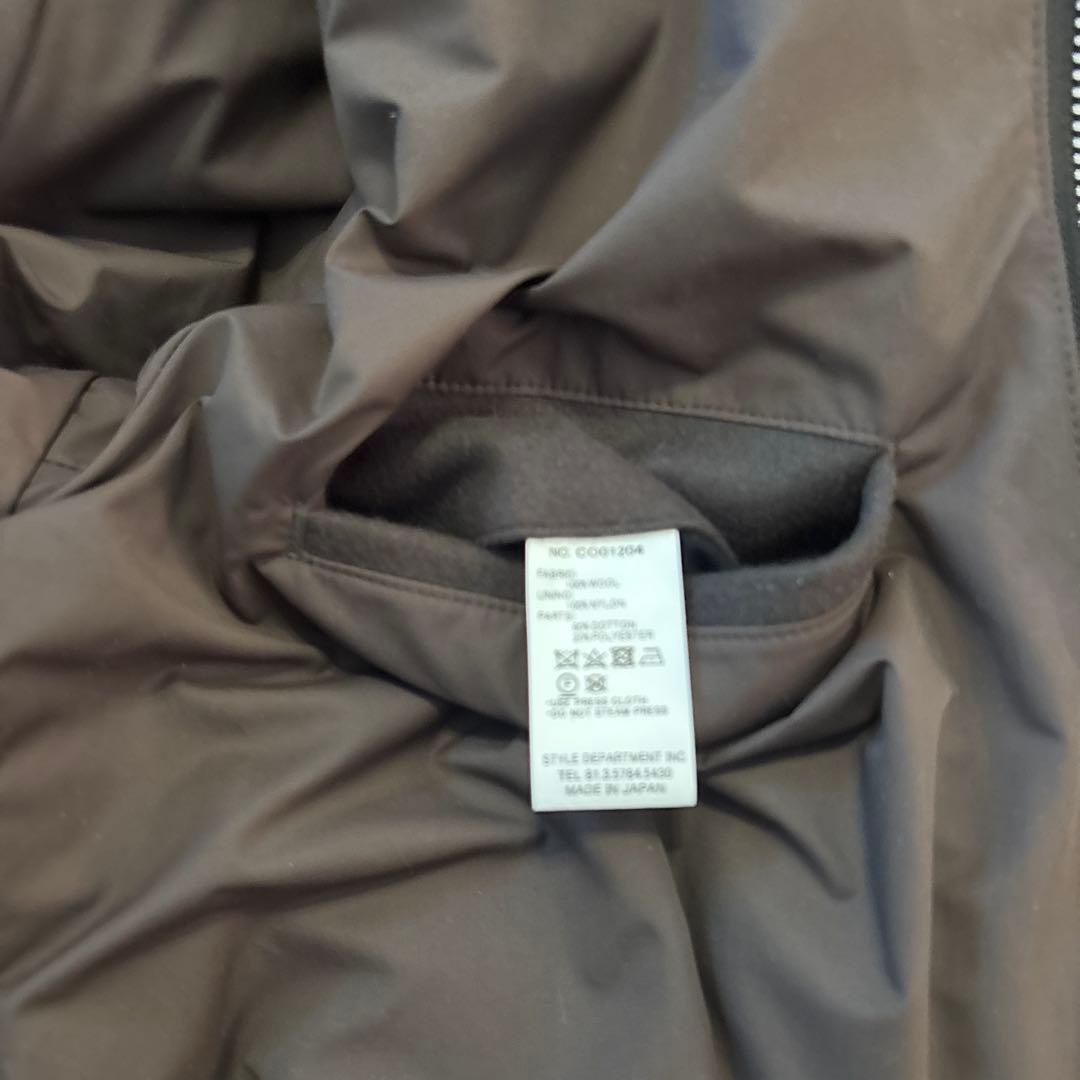 スティルバイハンド ラムメルトンハーフコート バブアー - メルカリ