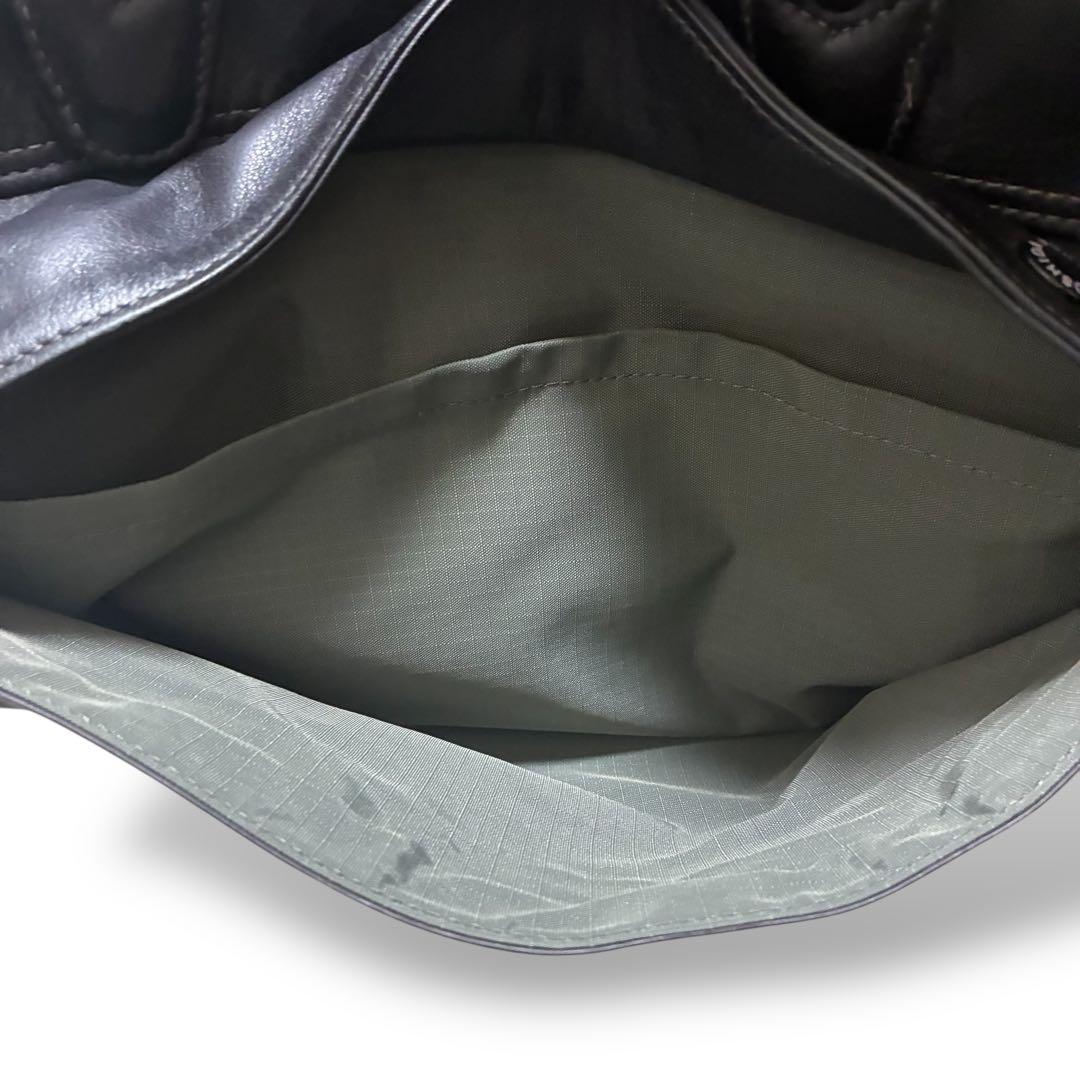 極美品　ポーター　タウゼン　2way ビジネスバッグ　ブラック　オールレザー　黒