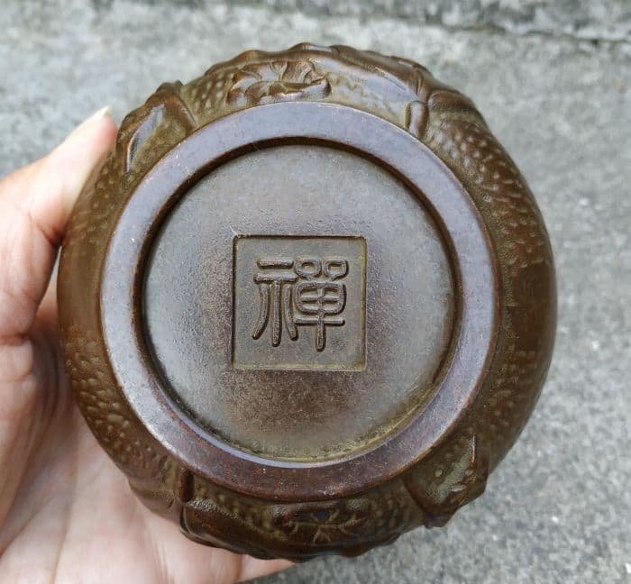 銅器 香炉 蓮花香炉 茶道具 香道具 室内薫香炉 装飾品 工芸品 置物