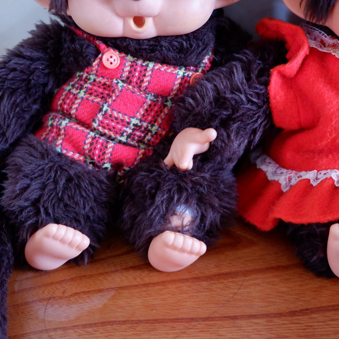 モンチッチ ダイスケちゃん 大型 スリープアイ 希少男女ペア＋まごころ