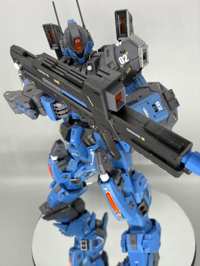 1/100 GZSS-OX グスGUS塗装完成品海外製ガンプラ系 Bライト発光