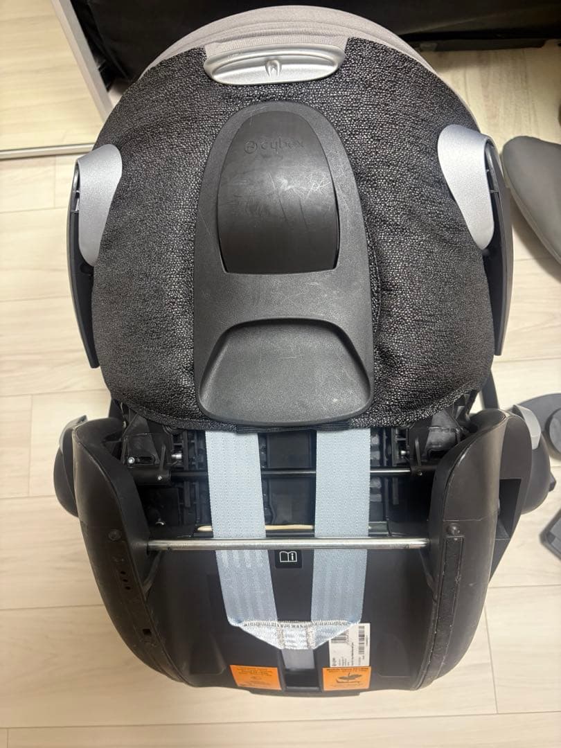 cybex チャイルドシート グレー 取り付け用アダプター トラベルシステム