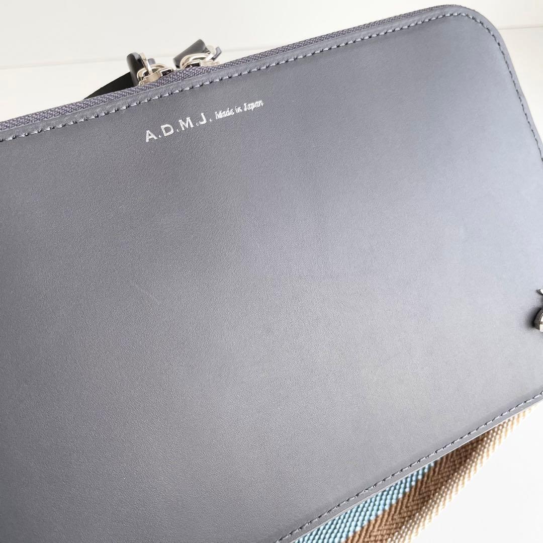 ADMJ ザ・ビー スクエアショルダー レザー スワロフスキー 新品 完売品