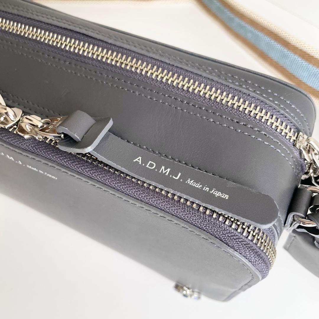 ADMJ ザ・ビー スクエアショルダー レザー スワロフスキー 新品 完売品