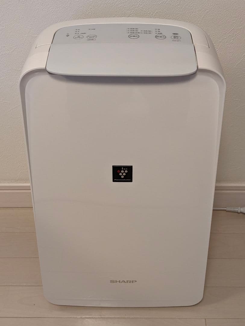 衣類乾燥除湿機／SHARP／プラズマクラスター／CV-J71