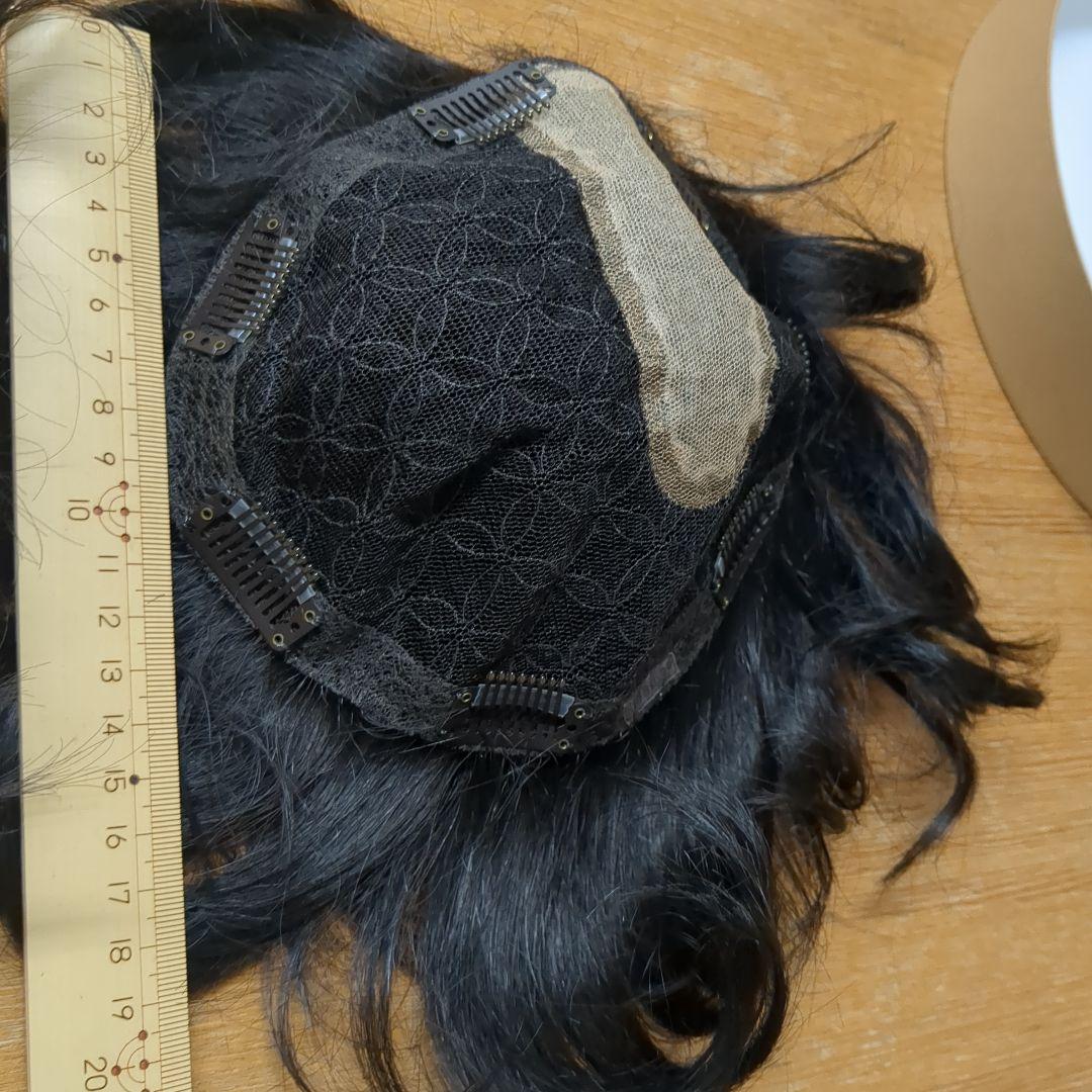 ダークブラウン ショート　ハーフ　ウィッグ　アートネイチャー