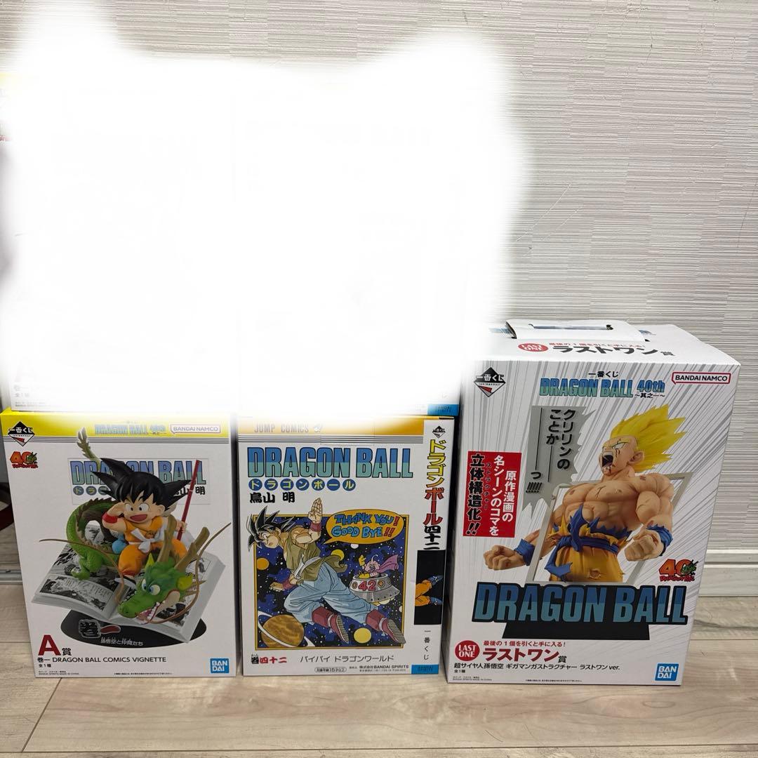 一番くじ ドラゴンボール　40周年 フィギュア　A賞　B賞　ラストワン賞　セット ドラゴンボール40周年一番くじ A賞+B賞 セット売り 一番くじ