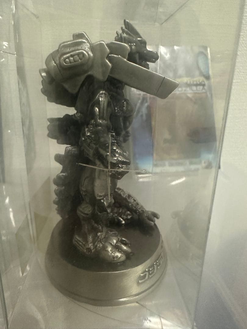 ゴジラ対メカゴジラ メカゴジラメタルフィギュア　ストラップ　メールガードシール