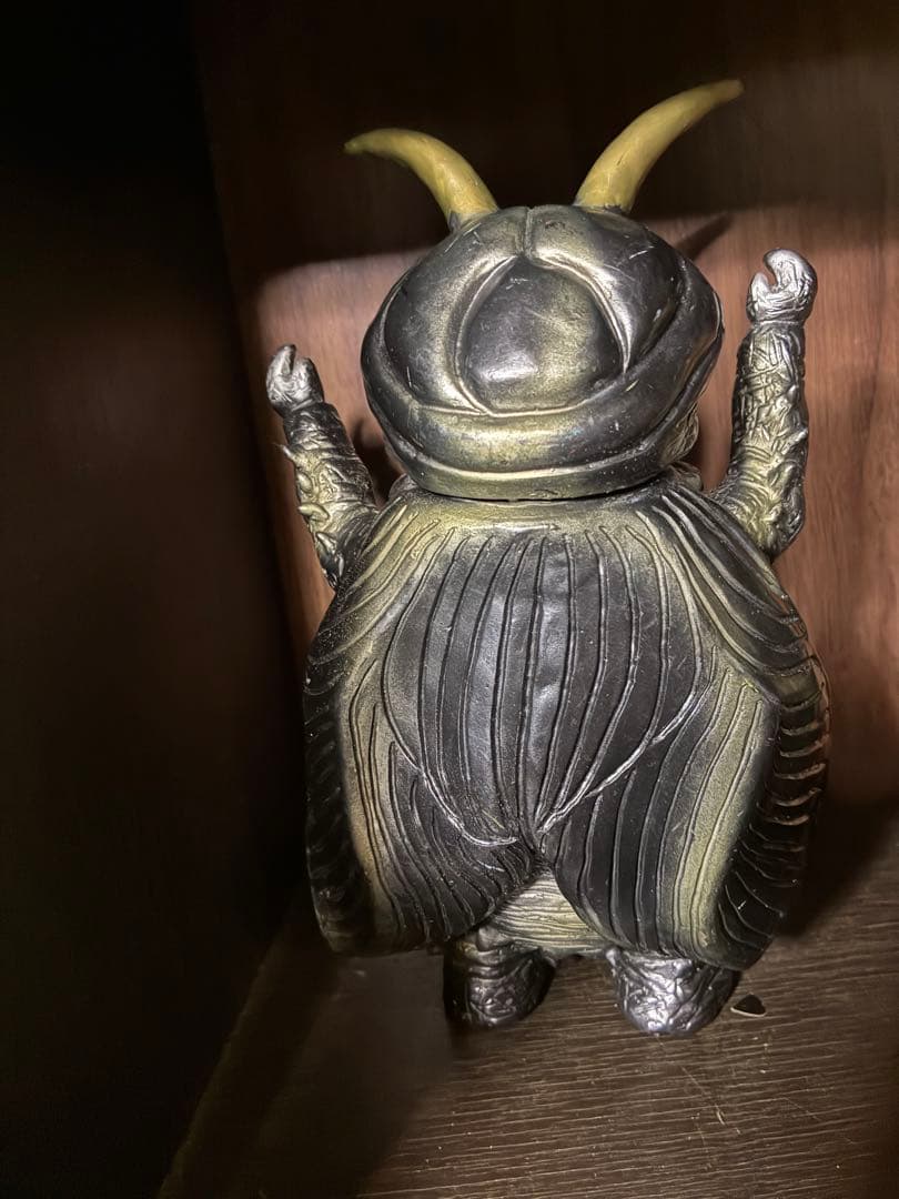 当時物　ゴキノザウルス　ソフビ　スペクトルマン　怪獣　ブルマァク　マルサン