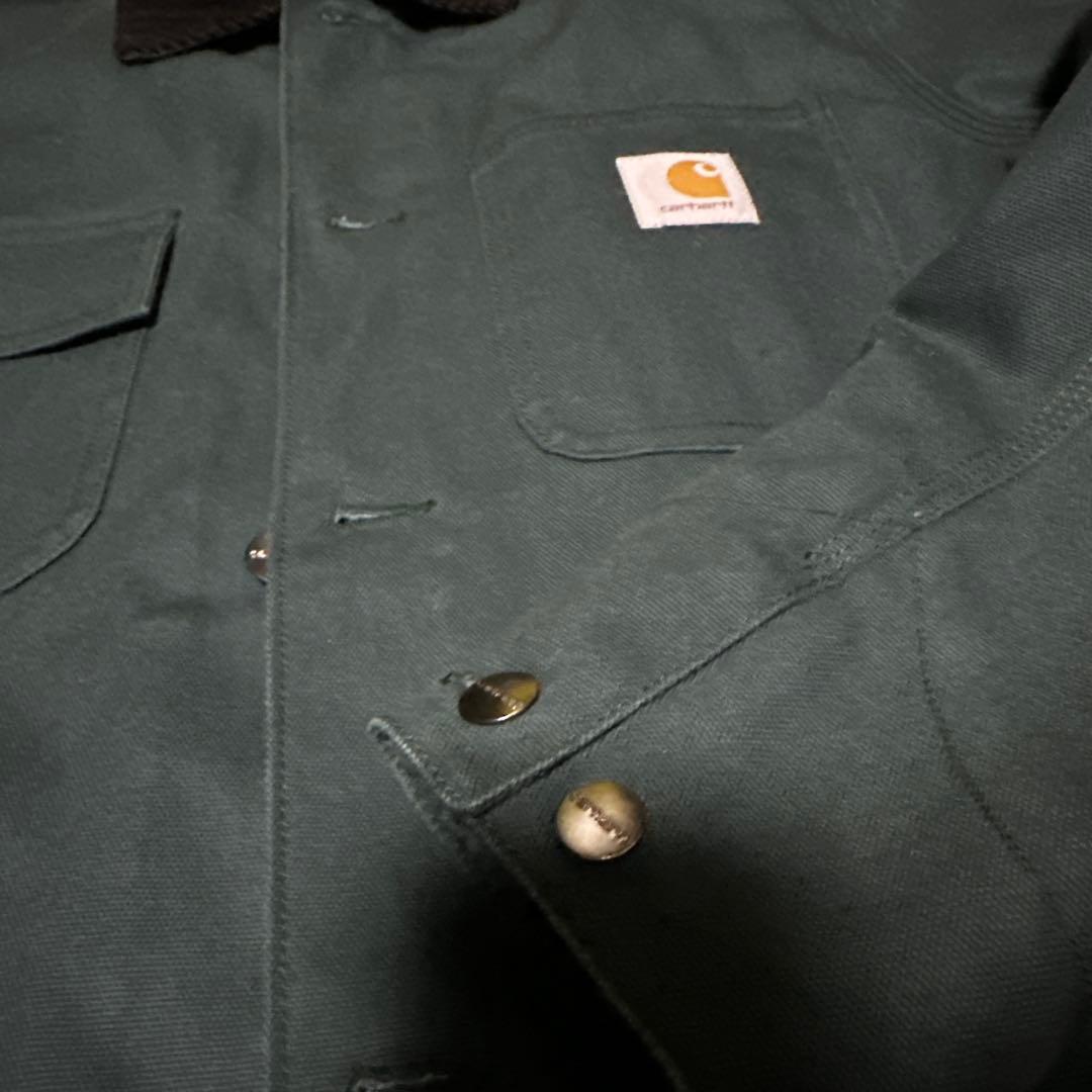美品　Carhartt コート　ダークグリーン 　M