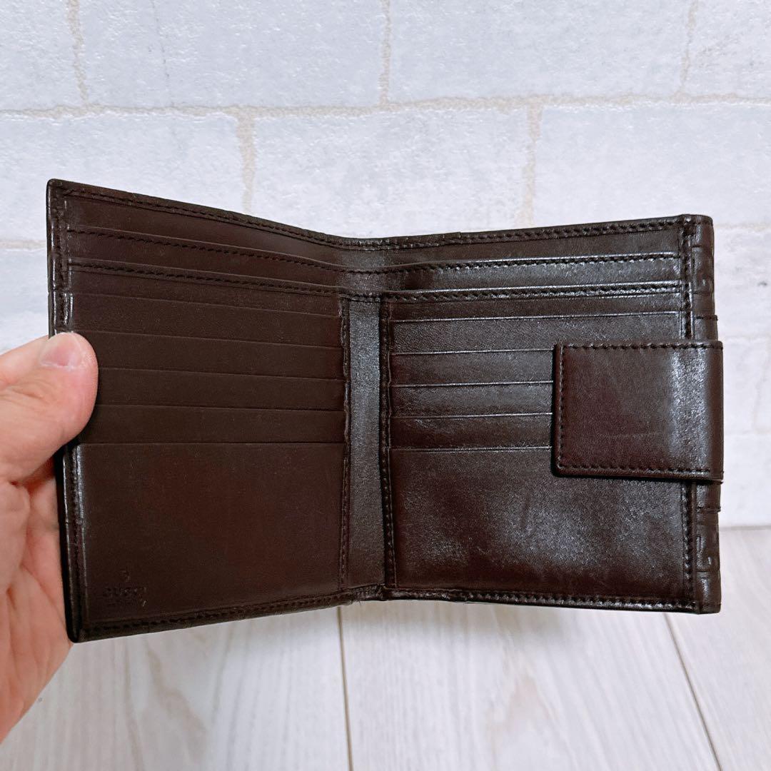 《美品》GUCCI(グッチ)折財布